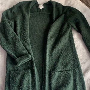 LA Hearts Olive Green Cardigan